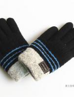(พร้อมส่งสีดำ) ถุงมือเด็กกันหนาว ถุงมือเด็ก ถุงมือกันหนาว อุปกรณ์กันหนาวเด็ก