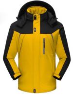 (พร้อมส่งสีเหลือง XL) เสื้อโค๊ทกันหนาว เสื้อโค๊ทกันหิมะ ลุยหิมะ เสื้อใส่อุณภูมิติดลบ 