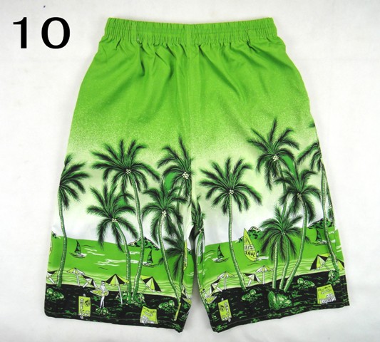 รูปภาพที่4 ของสินค้า : (พร้อมส่ง โทนสีเขียว) กางเกงขาสั้นผู้ชาย กางเกงเที่ยวทะเล กางเกงเล่นน้ำ กางเกงขาสั้น